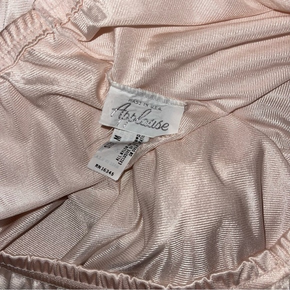 Vintage 1989’s Elegant Cream Lace Trim Skirt slip medium - Picture 6 of 6